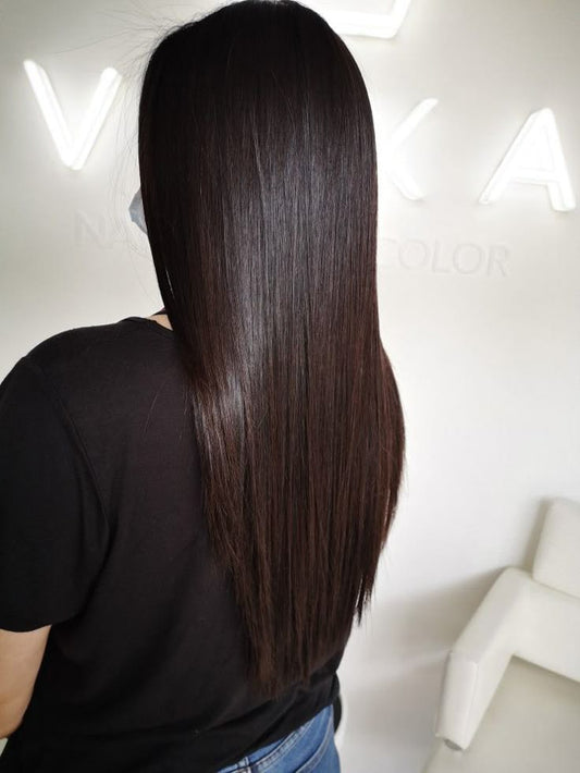 Extensions Loop Hair Brun Noir