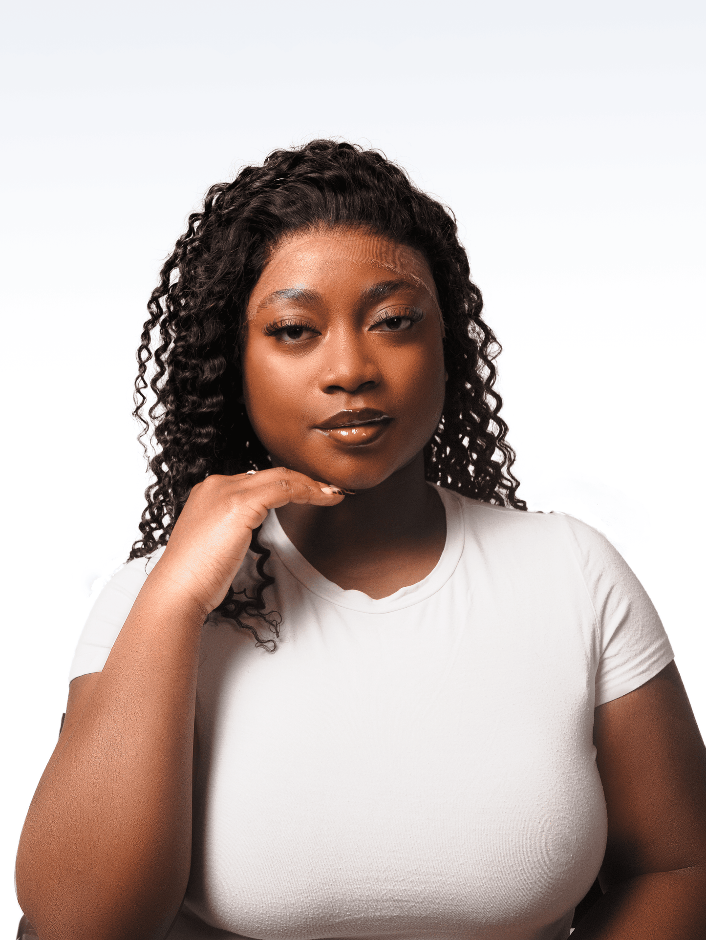 Perruque Lace Frontale HD 13x4 Courte Water Wave