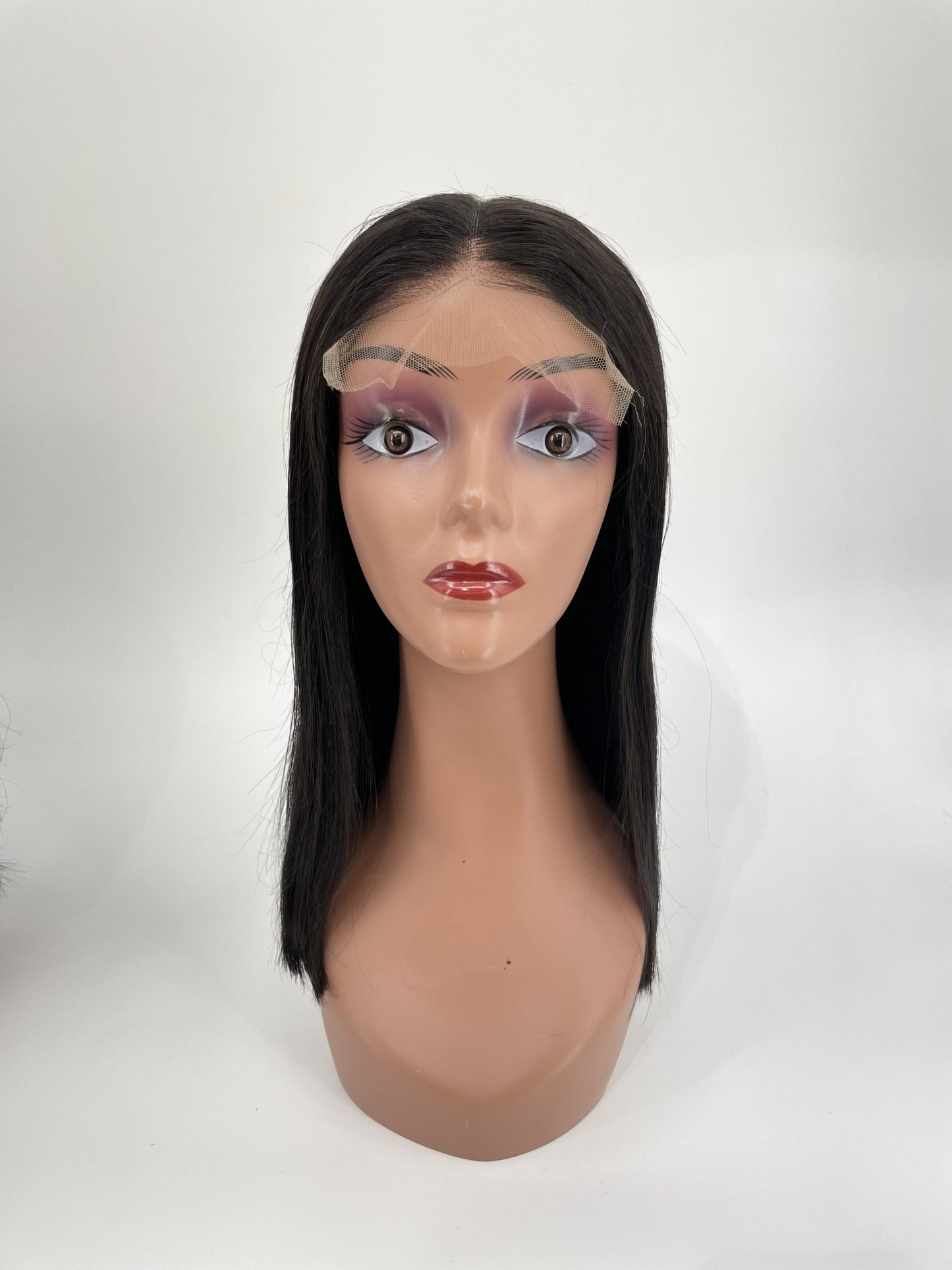 Perruque Bob Closure 5x5 HD Middle-Part Lisse - NEW WORLD BEAUTY