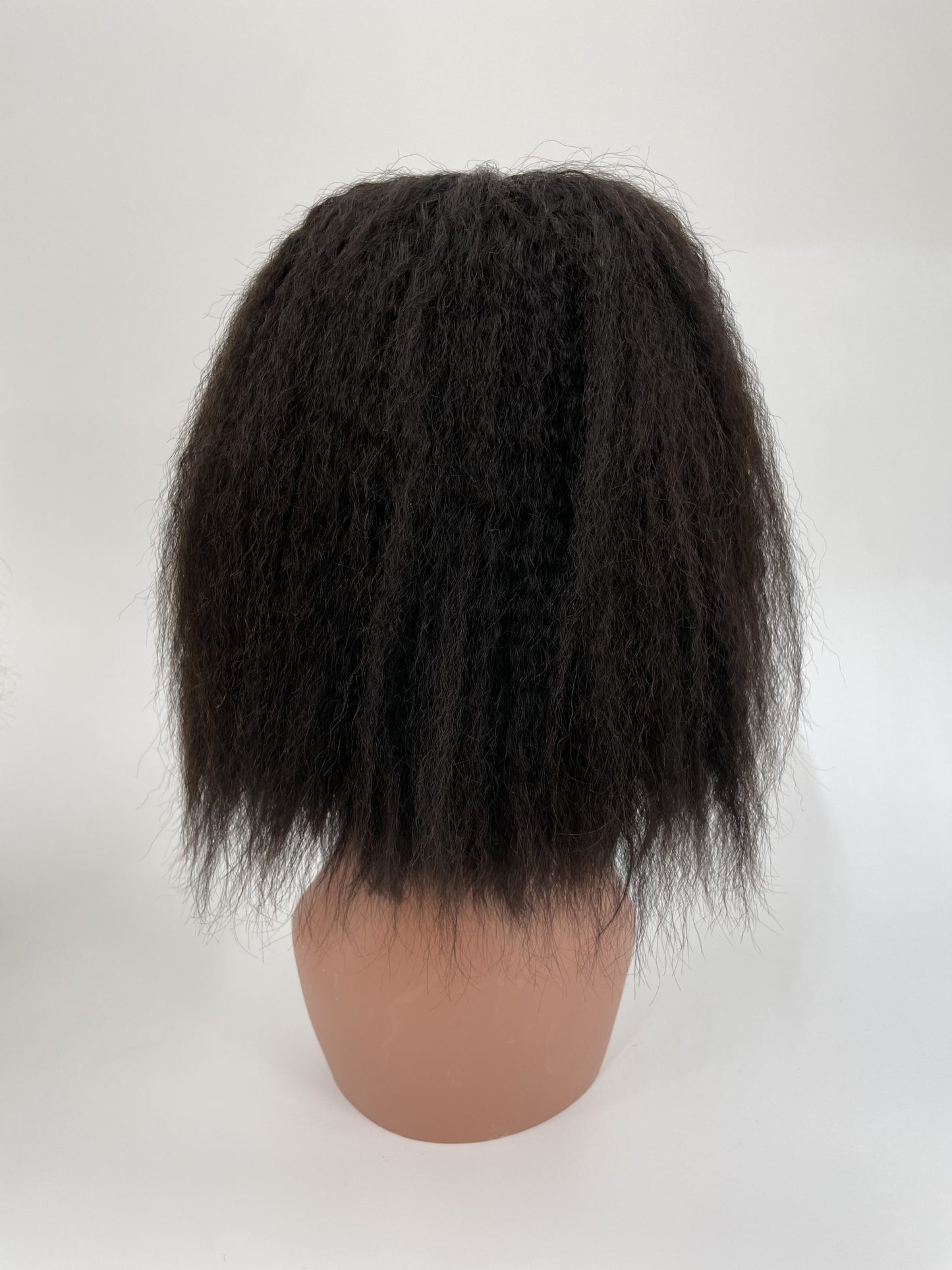 Perruque Bob Closure 5x5 HD Middle-Part Kinky Straight Yaki - NEW WORLD BEAUTY