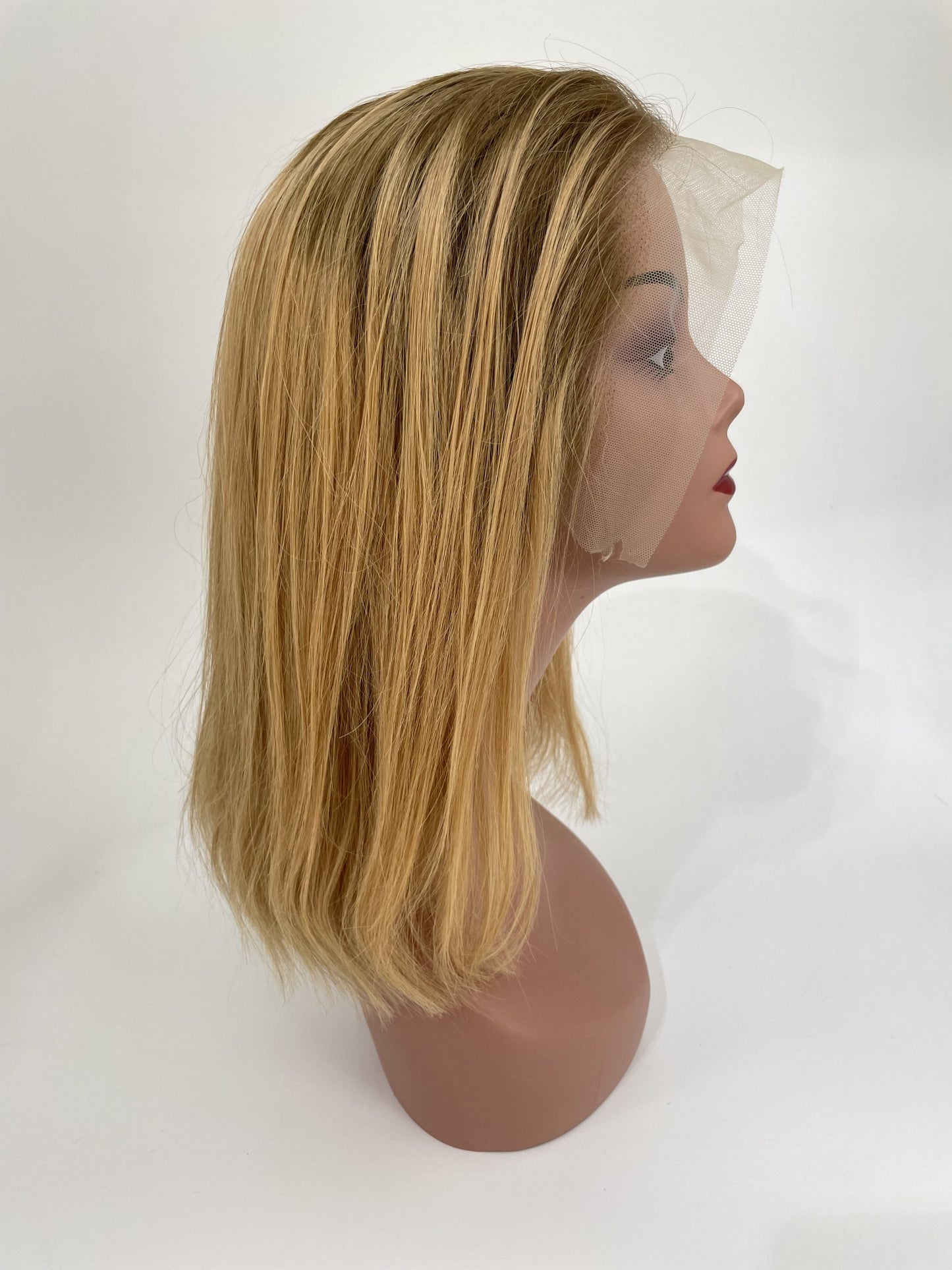 Perruque Bob Lisse 12 pouces - Couleur 8/27 - NEW WORLD BEAUTY