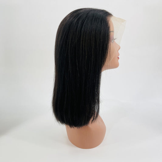 Perruque Bob Asian Hair Lisse Frontale 13x4 - NEW WORLD BEAUTY