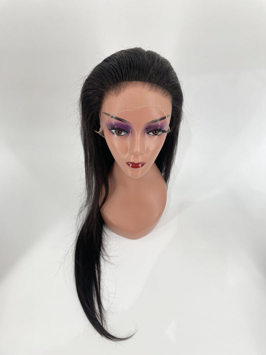 Perruque Lisse Full Lace HD - Cheveux Naturels - NEW WORLD BEAUTY