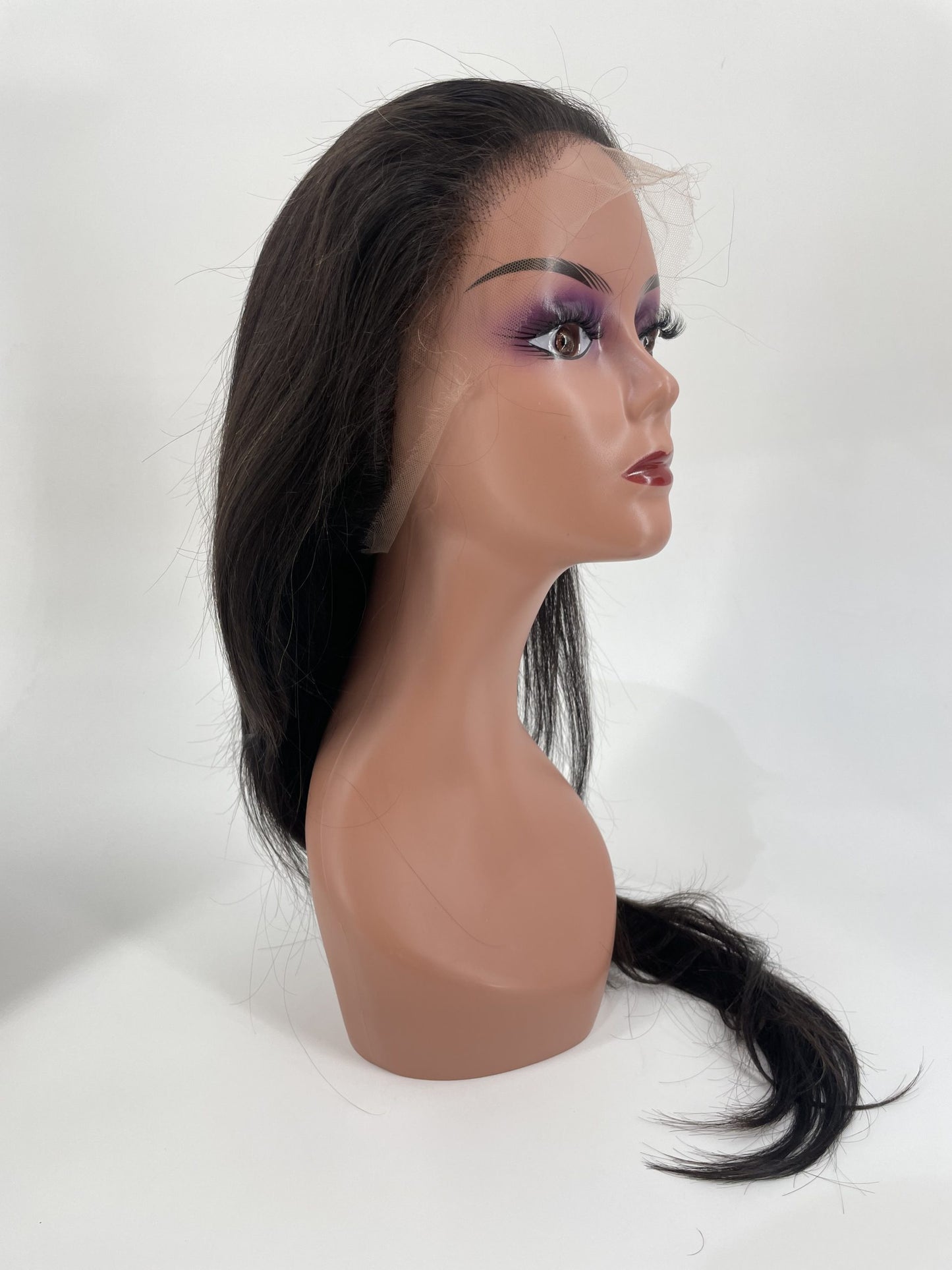 Perruque Lisse Full Lace HD - Cheveux Naturels - NEW WORLD BEAUTY