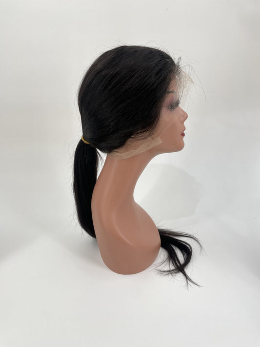 Perruque Lisse 360 HD - Cheveux Naturels - NEW WORLD BEAUTY