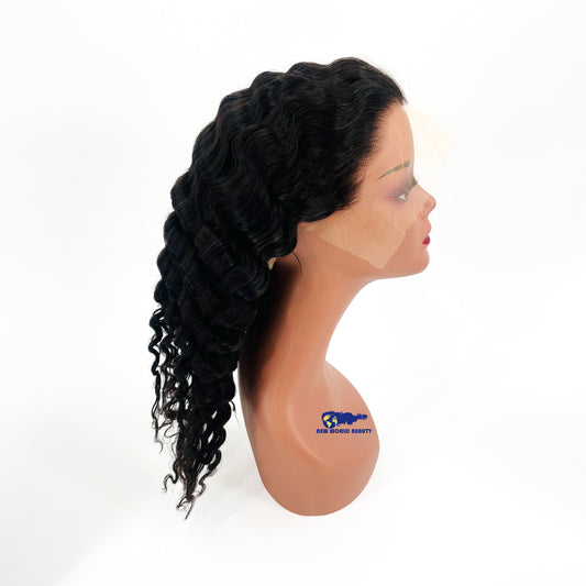 Perruque Bob Frontale Deep Wave- Couleur Naturelle