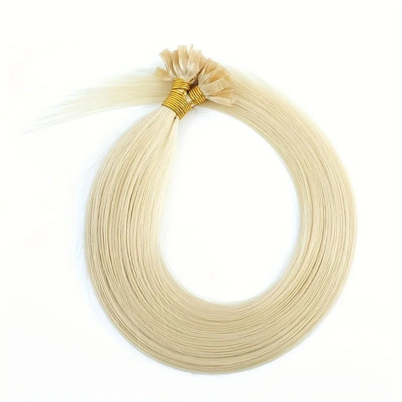 Extensions de cheveux à la kératine blond 613 - NEW WORLD BEAUTY