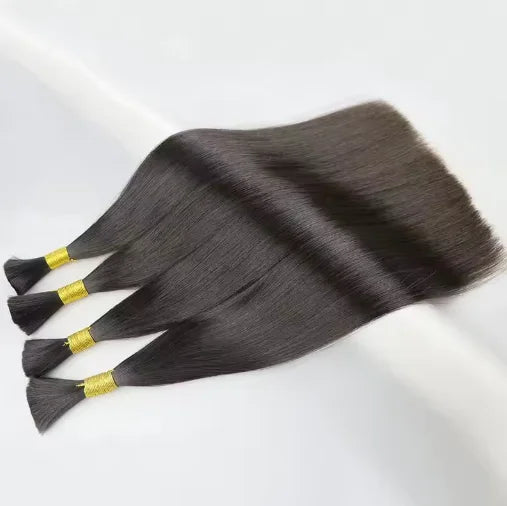 Super Bulk Brésilien Lisse Virgin Remy Hair