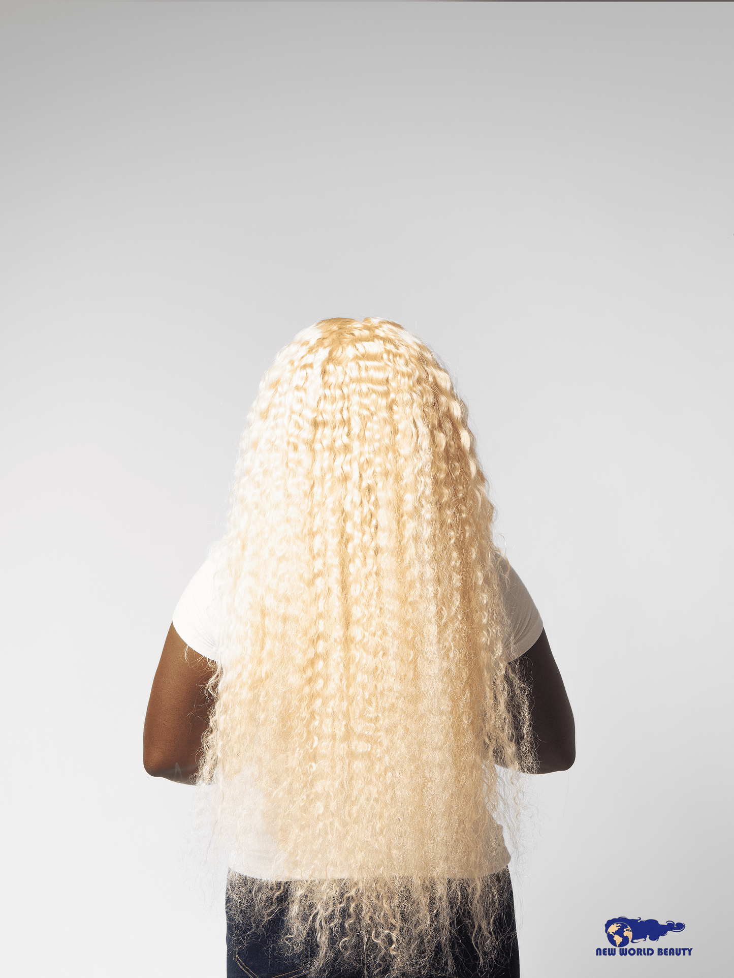 Perruque Brésilienne Bouclée Lace Frontal Blonde Longue