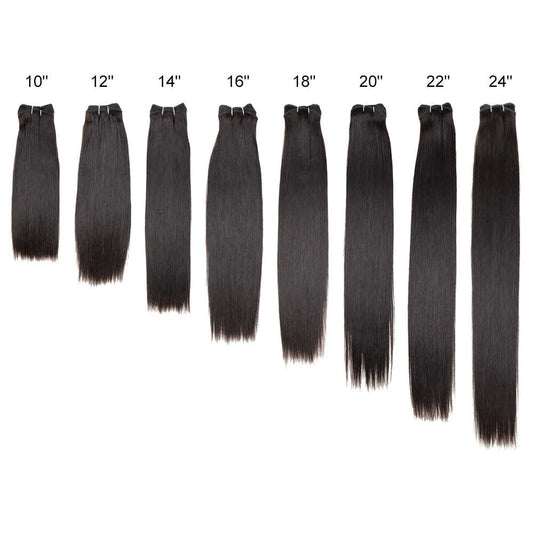 Tissages Indiens Lisses Virgin Hair Double Drawn