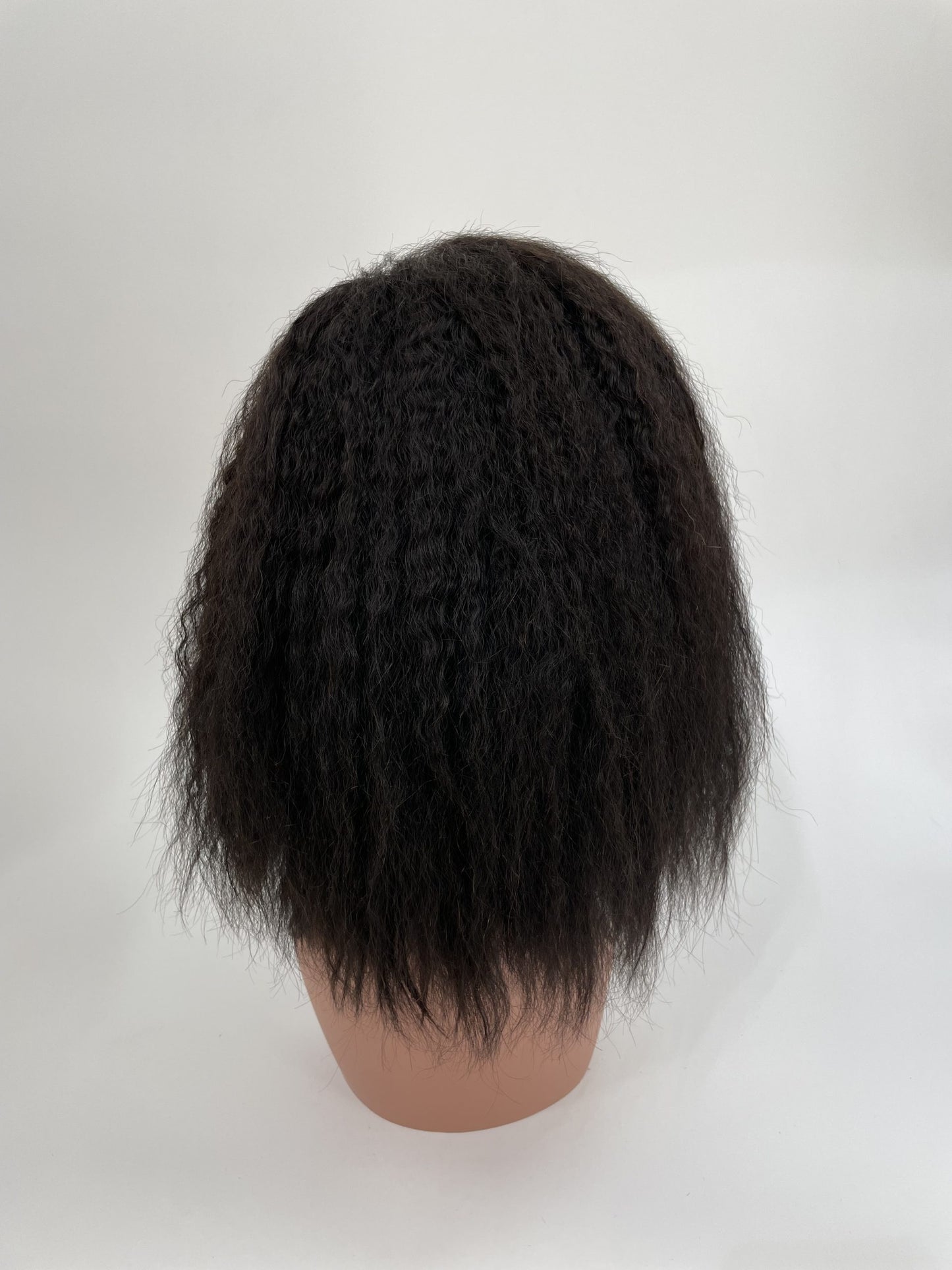 Perruque Bob Frontale 13x4 HD C-Part Kinky Straight Yaki - NEW WORLD BEAUTY