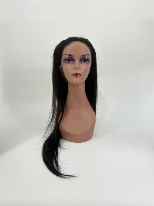Perruque Lisse Full Lace HD - Cheveux Naturels - NEW WORLD BEAUTY