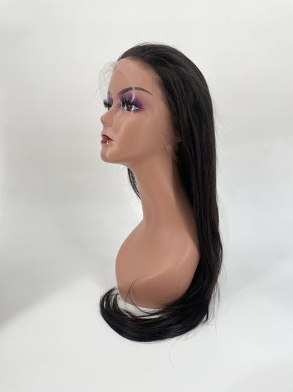 Perruque Lisse Full Lace HD - Cheveux Naturels - NEW WORLD BEAUTY